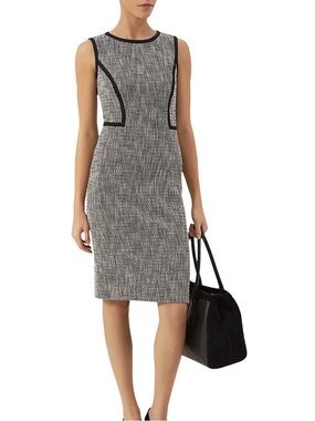 Hobbs Jamila Tweed Sheath Dress - SIZE 10